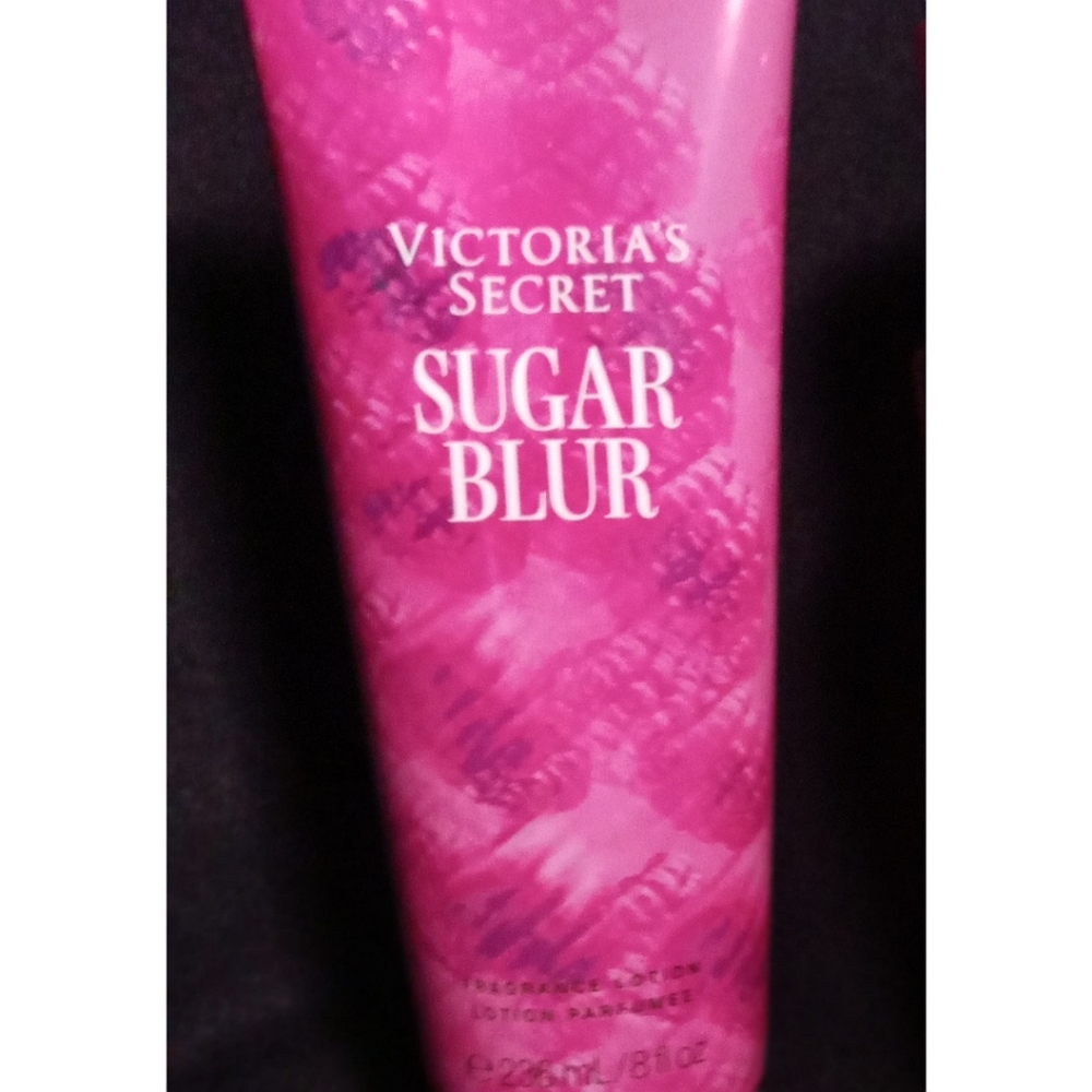 Victorias secret Lotion,Sugar Blur (see berry spill listing for description).